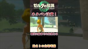 【ネタバレ注意】始まりの台地考察【ゼルダの伝説ティアーズオブザキングダム】