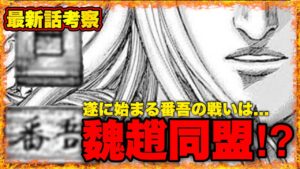 【キングダム】番吾の戦いの注目ポイント丸分かり‼︎徹底解説してます‼︎【キングダム最新話】