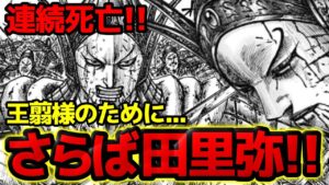 【田里弥追悼】王翦のために生きた策士!りみちゃんの魅力とは!?【キングダム 793話ネタバレ考察 794話ネタバレ考察】